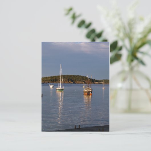 Eind van de dag briefkaart (Staand voorkant)