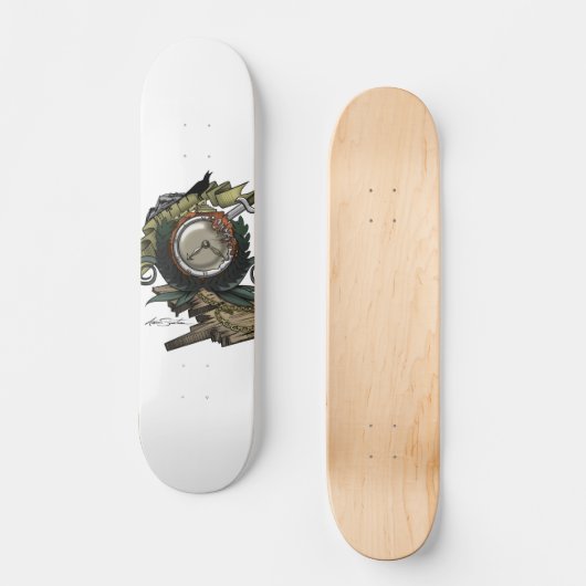 Eind van de tijd skateboard (Voorkant)