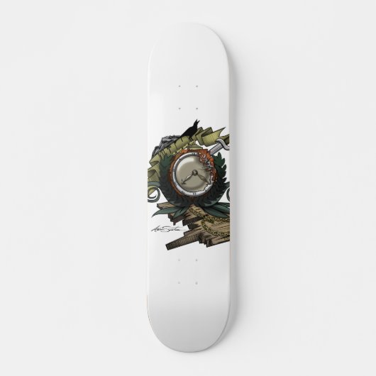 Eind van de tijd skateboard (Voorkant)