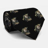 Eind van de tijd stropdas (Opgerold)