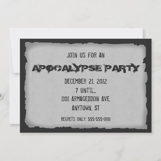 Eind van de Uitnodiging van de Wereld/van de Apoca (Achterkant)