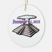 Eind van de wereld - 21 december 2012 keramisch ornament (Links)