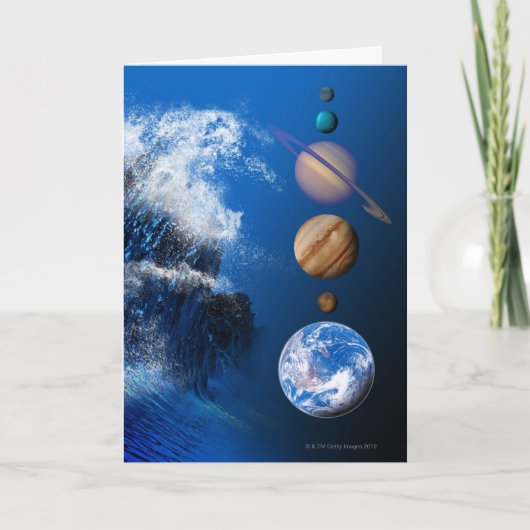 Eind van de Wereld in conceptuele computer van 201 Kaart (Voorkant)