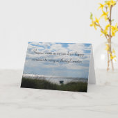 Eind van de Zomer Kaart (Gele Bloem)