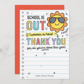 Eind van het jaar Cadeauhouder Sjabloon Kaart (Voorkant / Achterkant)