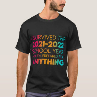 Eind van het jaar Schooloverleving 2021-2022 T-shirt