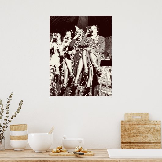 EIND VERBOD TOAST 1933 POSTER (Keuken)