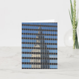 "Eind Weerspiegelde Toren -" - Groet Kaart