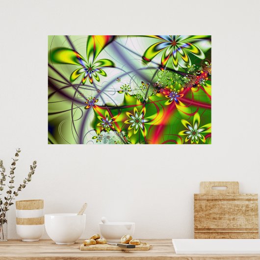 Eind zomer. poster (Keuken)