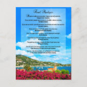 Eindanalyse: "Doe het hoe dan ook" Briefkaart (Voorkant)