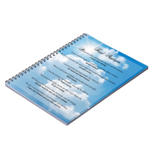 Eindanalyse: "Doe het hoe dan ook" Notitieboek (Linkerzijde)