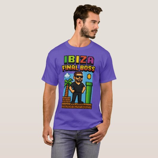 EINDBAAS IBIZA T-SHIRT (Voorkant volledig)