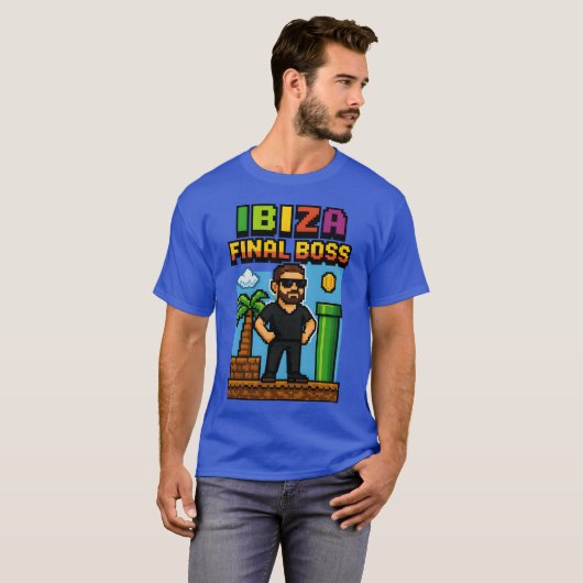 EINDBAAS IBIZA T-SHIRT (Voorkant volledig)