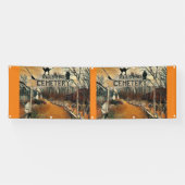 Eindbegraafplaats van het spoor 2,5 x 8' buitenste spandoek (Horizontaal)