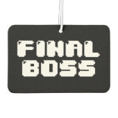 EINDBOSS AIR FRESHENER LUCHTVERFRISSER (Achterkant)