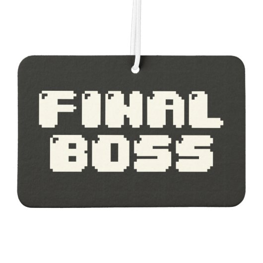 EINDBOSS AIR FRESHENER LUCHTVERFRISSER (Achterkant)