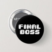 EINDBOSS-BUTTON RONDE BUTTON 5,7 CM (Voorkant /achterkant)
