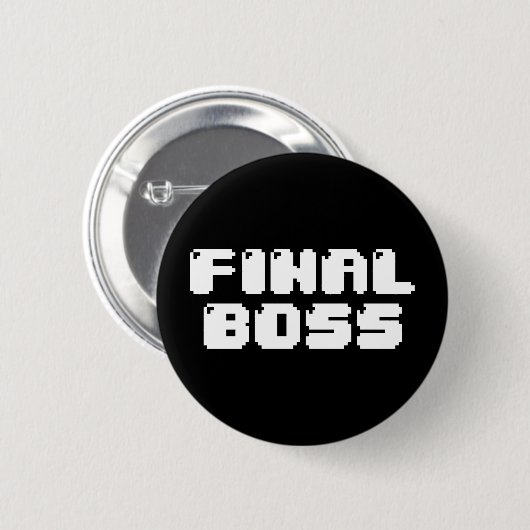 EINDBOSS-BUTTON RONDE BUTTON 5,7 CM (Voorkant /achterkant)