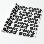 EINDBOSS CADEAUPAPIER (Uitgerold)