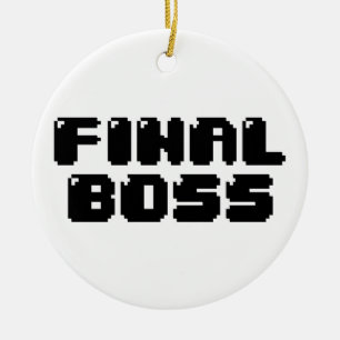 EINDBOSS KERAMISCH ORNAMENT