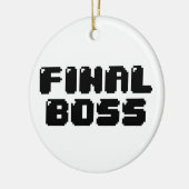 EINDBOSS KERAMISCH ORNAMENT (Links)