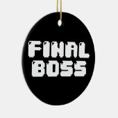 EINDBOSS KERAMISCH ORNAMENT (Rechts)