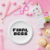 EINDBOSS PAPIEREN BORDJE (Feest)