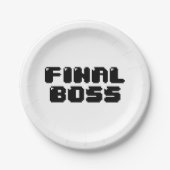 EINDBOSS PAPIEREN BORDJE (Voorkant)