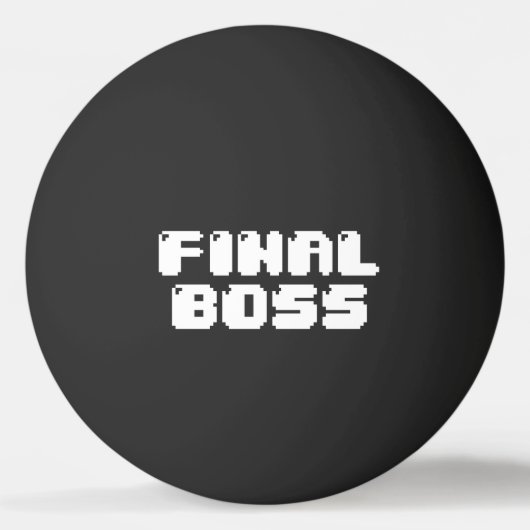 EINDBOSS PING PONG BALL (Voorkant)