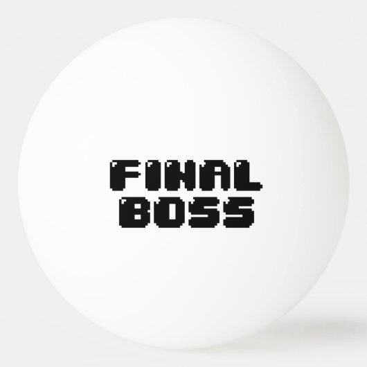 EINDBOSS PINGPONGBAL (Voorkant)