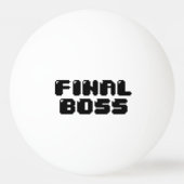 EINDBOSS PINGPONGBAL (Achterkant)