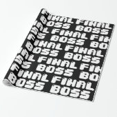 EINDBOSS WRAPPINGPAPIER CADEAUPAPIER (Uitgerold)