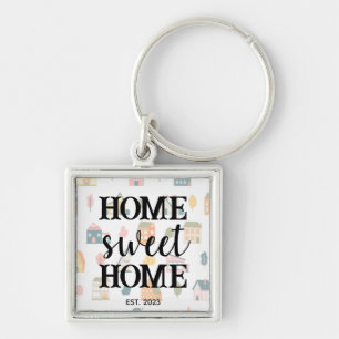 Einddag nieuwe thuiseigenaar - Home Realiteit Sleutelhanger