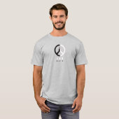 Einddatum - Vredesbord voor zwarte en witte handen T-shirt (Voorkant volledig)