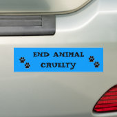 EINDDIERENLIJKHEID BUMPERSTICKER (Op auto)
