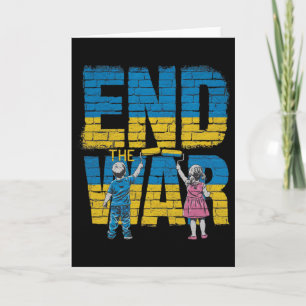 Einde aan de oorlog Graffiti Kinderen steunen Zele Kaart