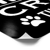 einde aan dierenmishandeling perfect poster (Hoek)