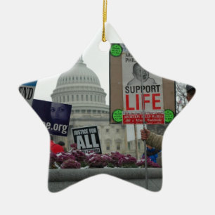 Einde abortus keramisch ornament