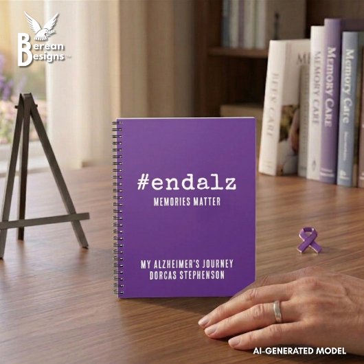 Einde Alz gepersonaliseerde Alzheimer bewustzijn w Planner