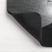 Einde dag bij dog Beach B/W Mousepad Muismat (Hoek)