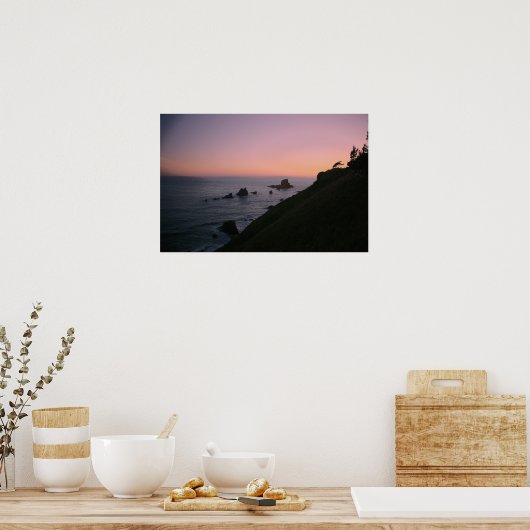 Einde dag poster (Keuken)