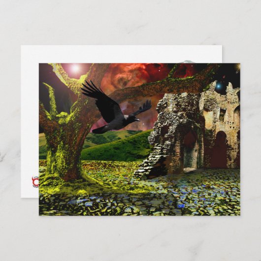 Einde dagen... De laatste boom. Briefkaart (Voorkant / Achterkant)