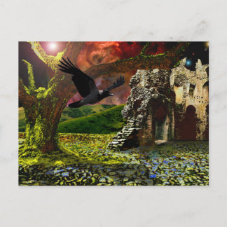 Einde dagen... De laatste boom. Briefkaart