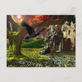 Einde dagen... De laatste boom. Briefkaart