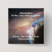 Einde de hoax Button door RoseWrites (Voorkant)