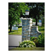 "Einde einde" Foto Afdruk (Voorkant)