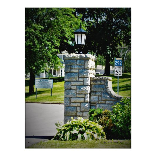 "Einde einde" Foto Afdruk (Voorkant)