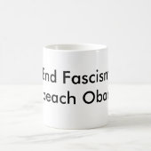 Einde fascisme Impeach Obama Koffiemok (Center)