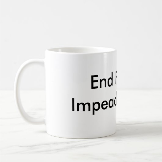 Einde fascisme Impeach Obama Koffiemok (Links)