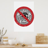 Einde Fed Federal Reserve Libertarian Poster (Keuken)